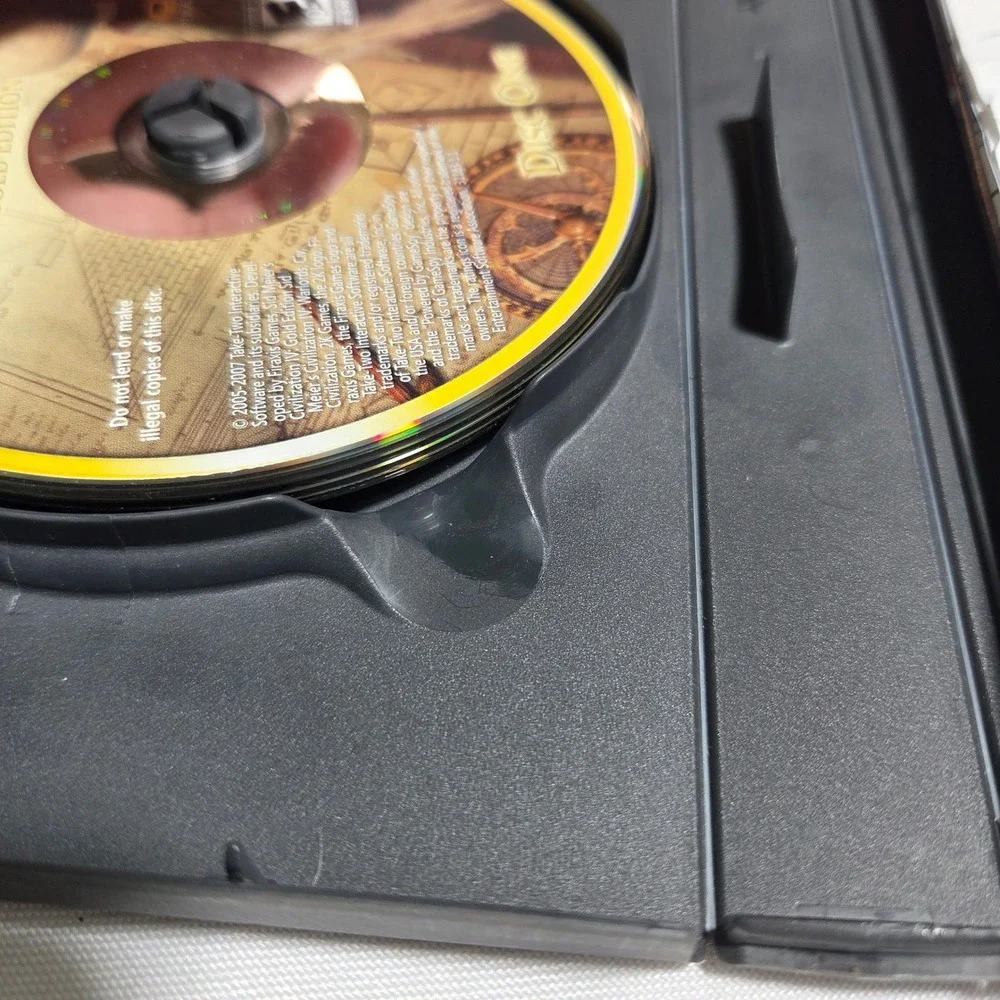 Sid Meiers Civilization IV‎ 4 Gold Edition PC Games for Windows 2007 2K Firaxis
